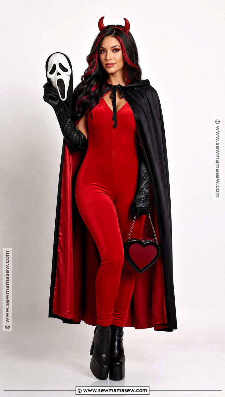 Devil Ghostface Cosplay - 30 Scream Cosplay Ideas