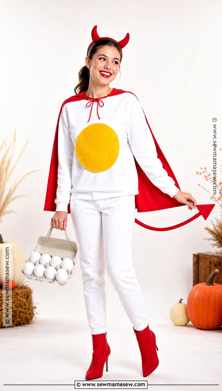 Deviled Egg Pun Costume - 45 cool halloween costumes