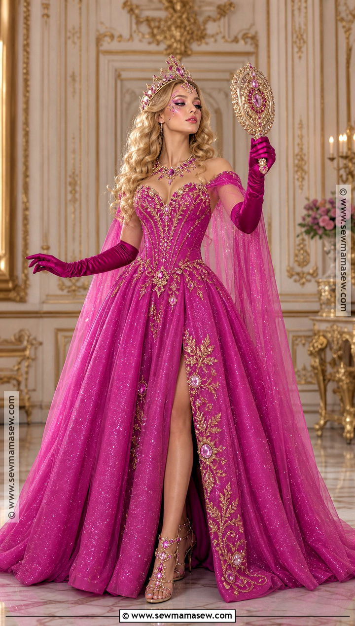 Diaspro Princess Costume - 40 winx club costumes
