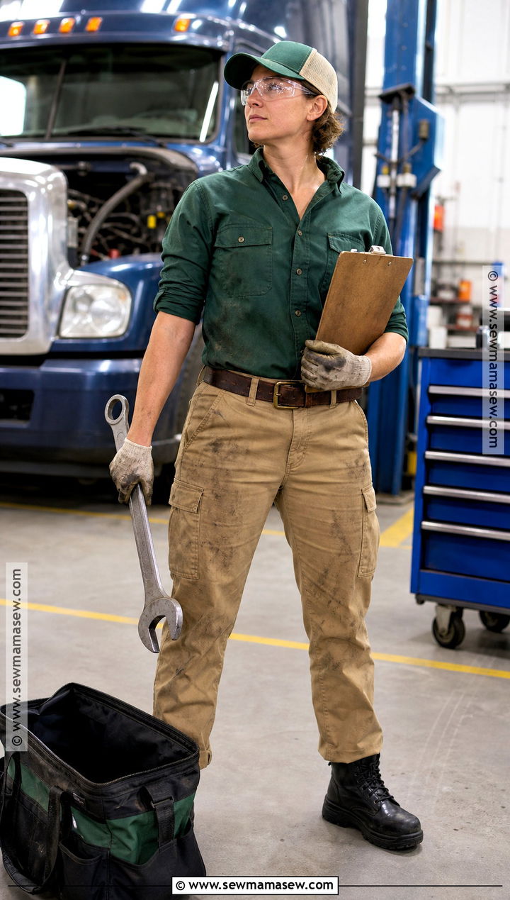 Diesel Truck Mechanic Costume With Work Shirt - 30 mechanic costume ideas