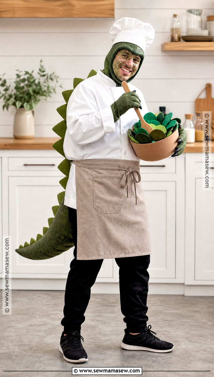 Dinosaur Chef Costume - 40 dinosaur costume ideas