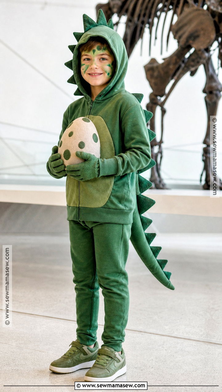 Dinosaur Costume With Green Tail - 40 boys halloween costumes