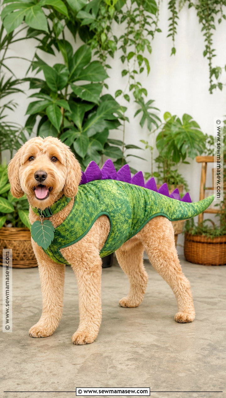 Dinosaur Dog Halloween Costume - 45 dog halloween costumes