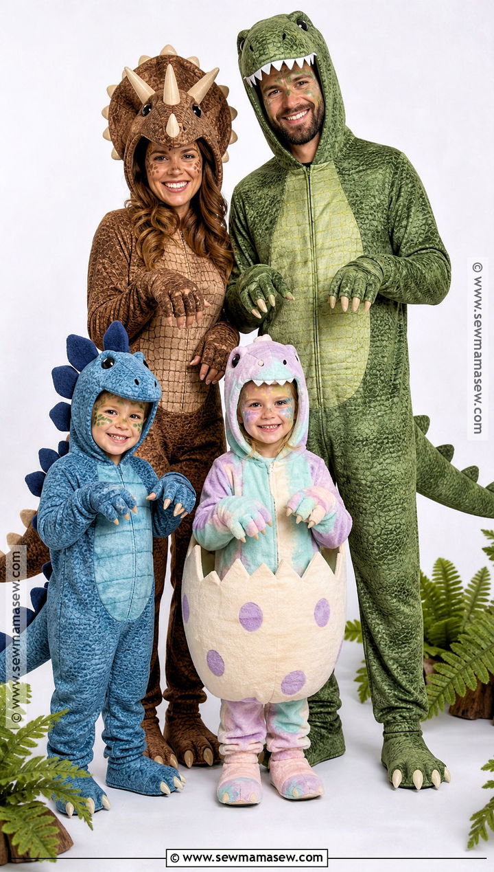 Dinosaur Family Costume - 40 dinosaur costume ideas