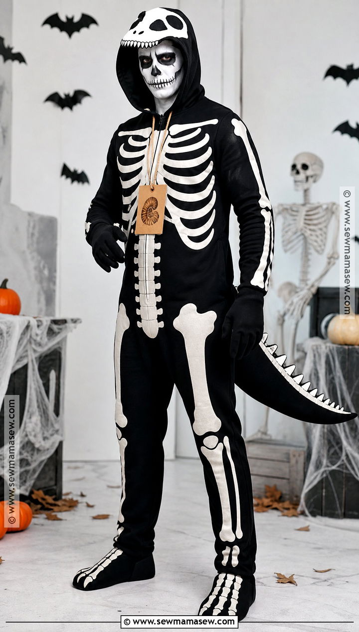 Dinosaur Skeleton Costume - 40 dinosaur costume ideas