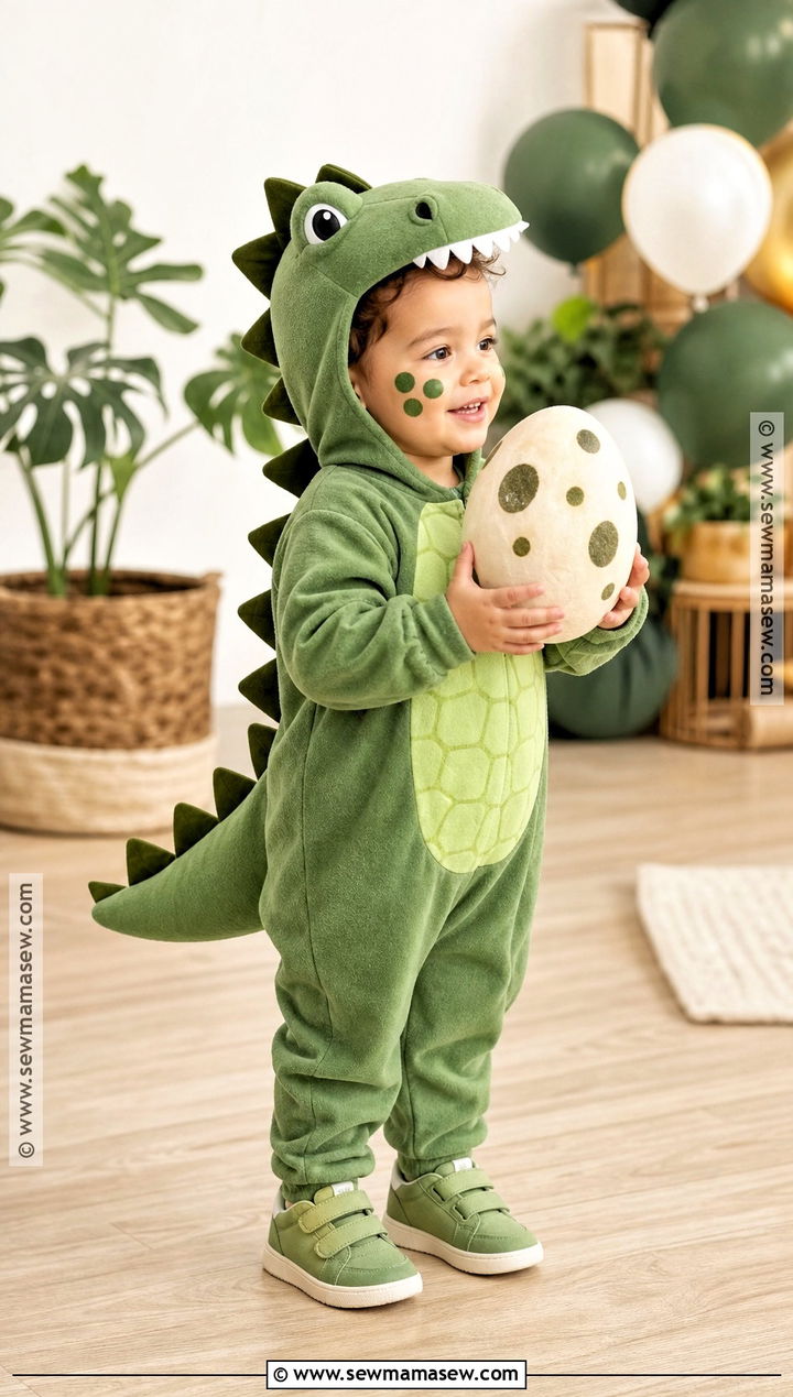 Dinosaur Toddler Costume - 30 halloween toddler costumes