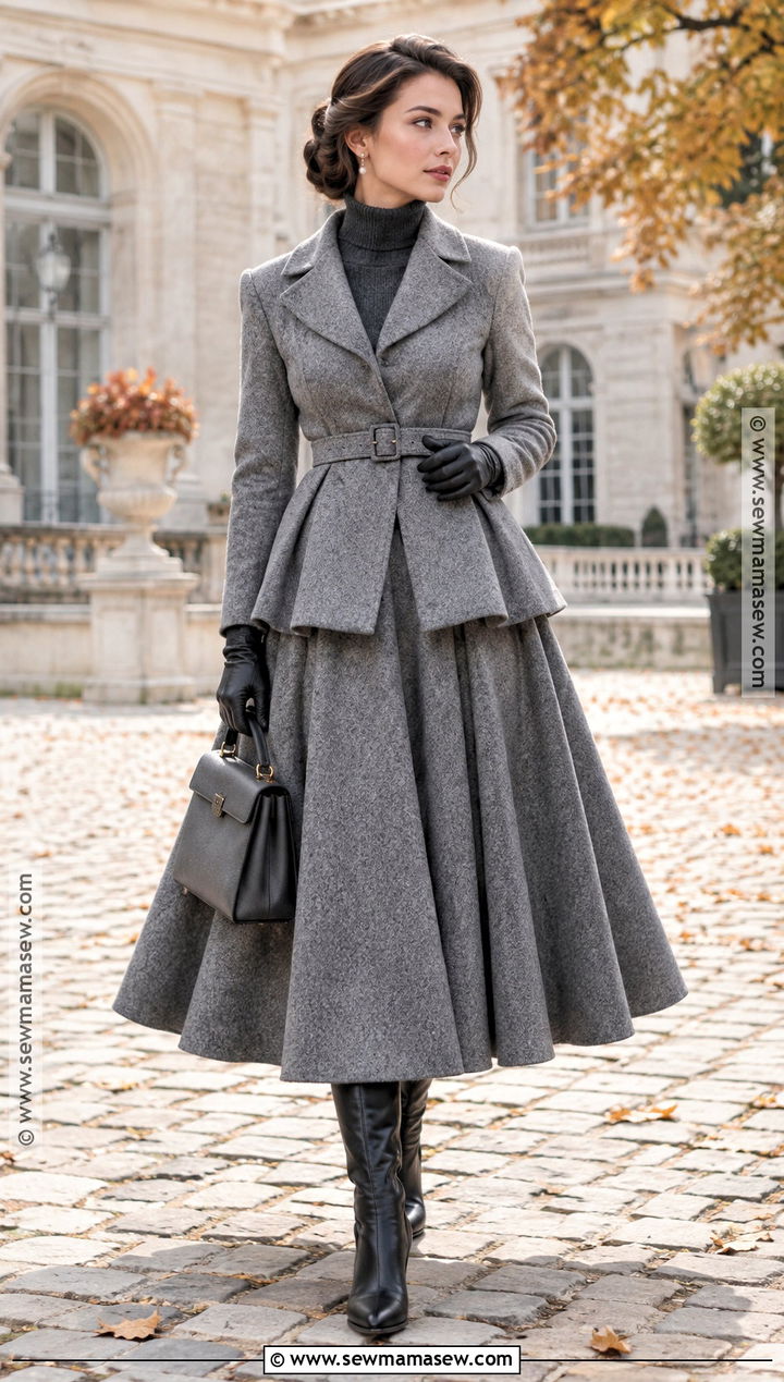 Dior Gray Coat And Corolle Skirt Outfit - 15 dior fall 2026 ready to wear ideas