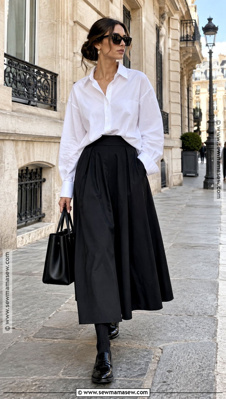 Dior White Button Up And Long Black Skirt Outfit - 15 dior fall 2026 ready to wear ideas