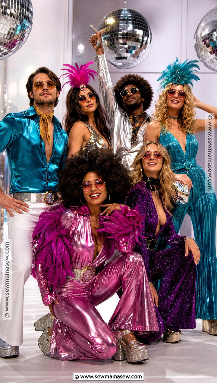 Disco Dance Group Costume - 30 Group Dress Up Ideas