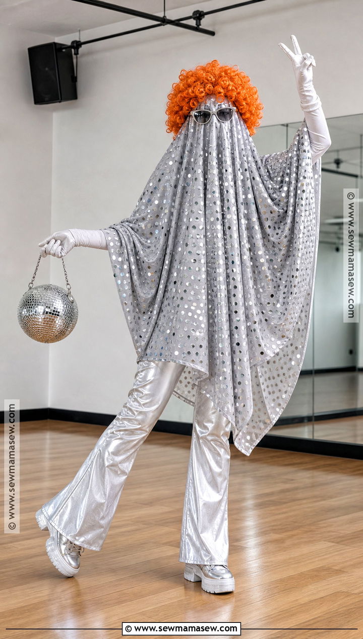 Disco Sheet Ghost Costume - 30 Sheet Ghost Costume Ideas