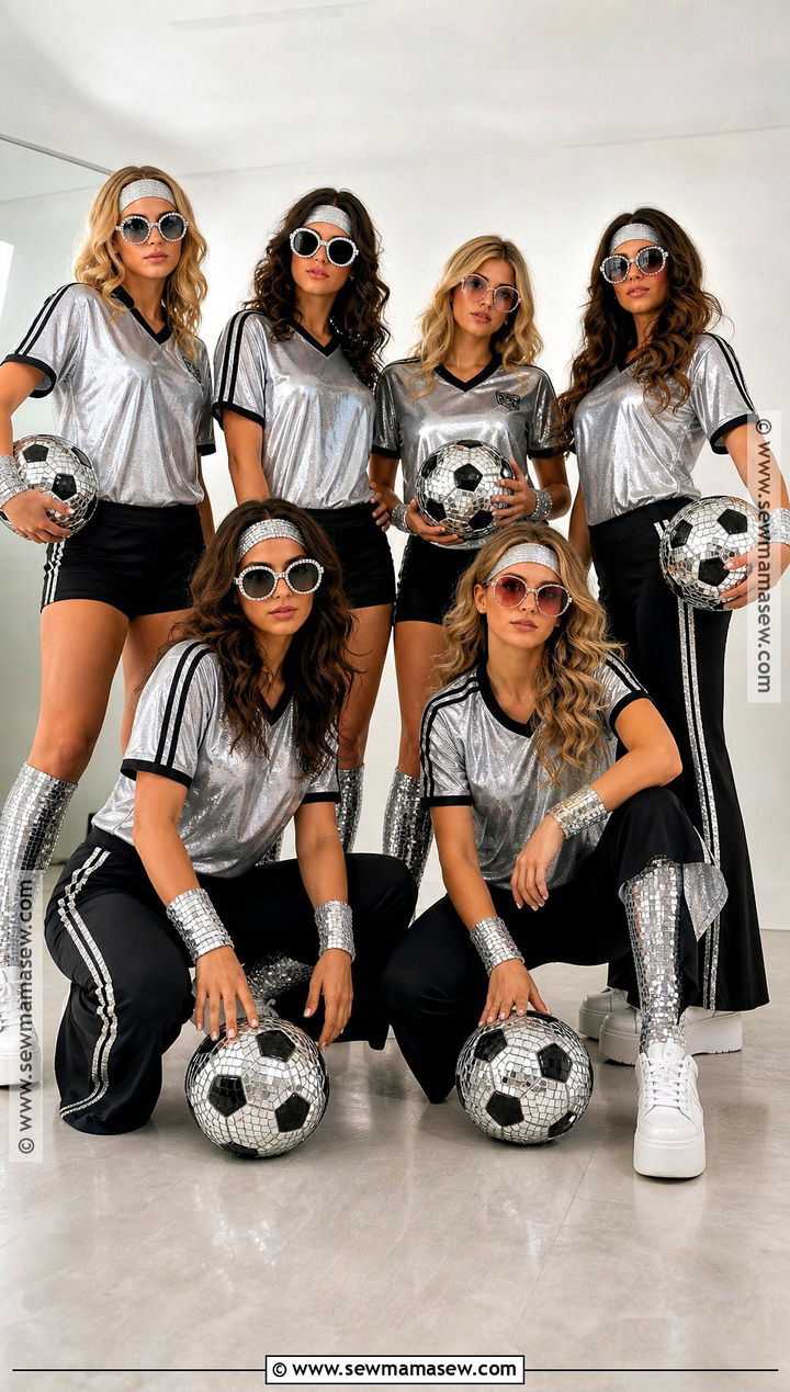 Disco Soccer Team Costume - 30 Soccer Team Halloween Costumes