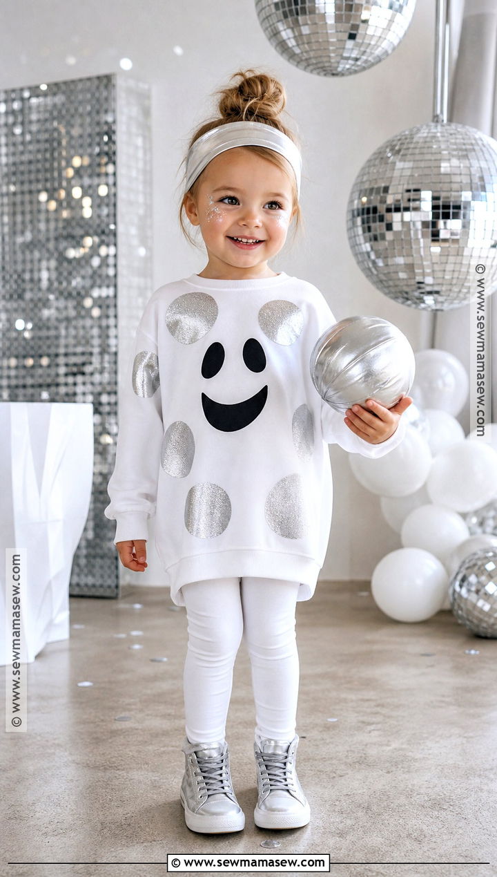 Disco Toddler Ghost Costume - 30 toddler ghost costume ideas