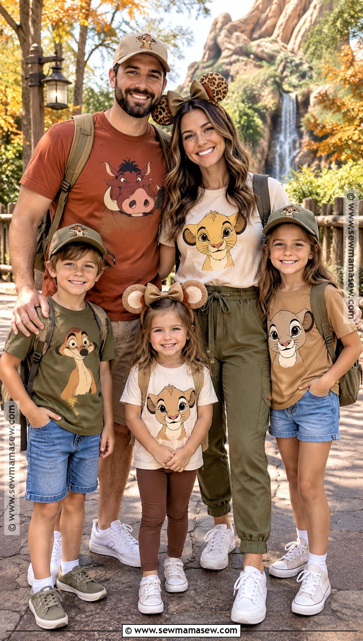 Disney Animal Character Family Shirt Outfit - 15 disney shirts for family october