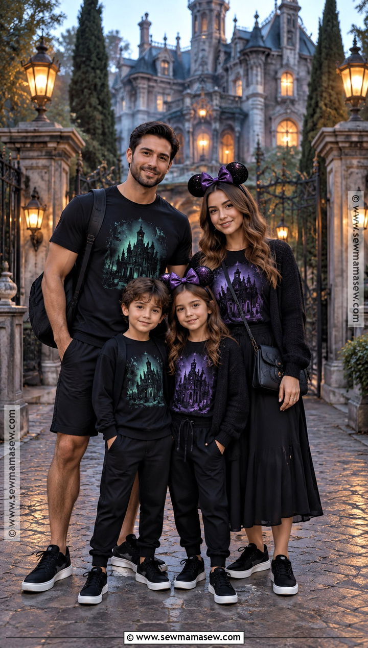 Disney Haunted Mansion Family Shirt Outfit - 15 disney shirts for family october