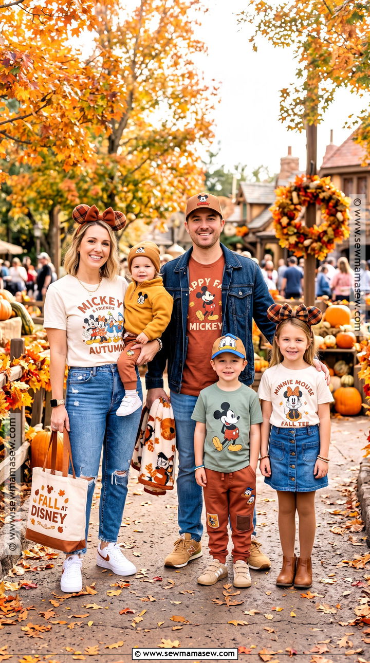 Disney Mickey And Friends Fall Shirt Outfit - 15 disney shirts for family october
