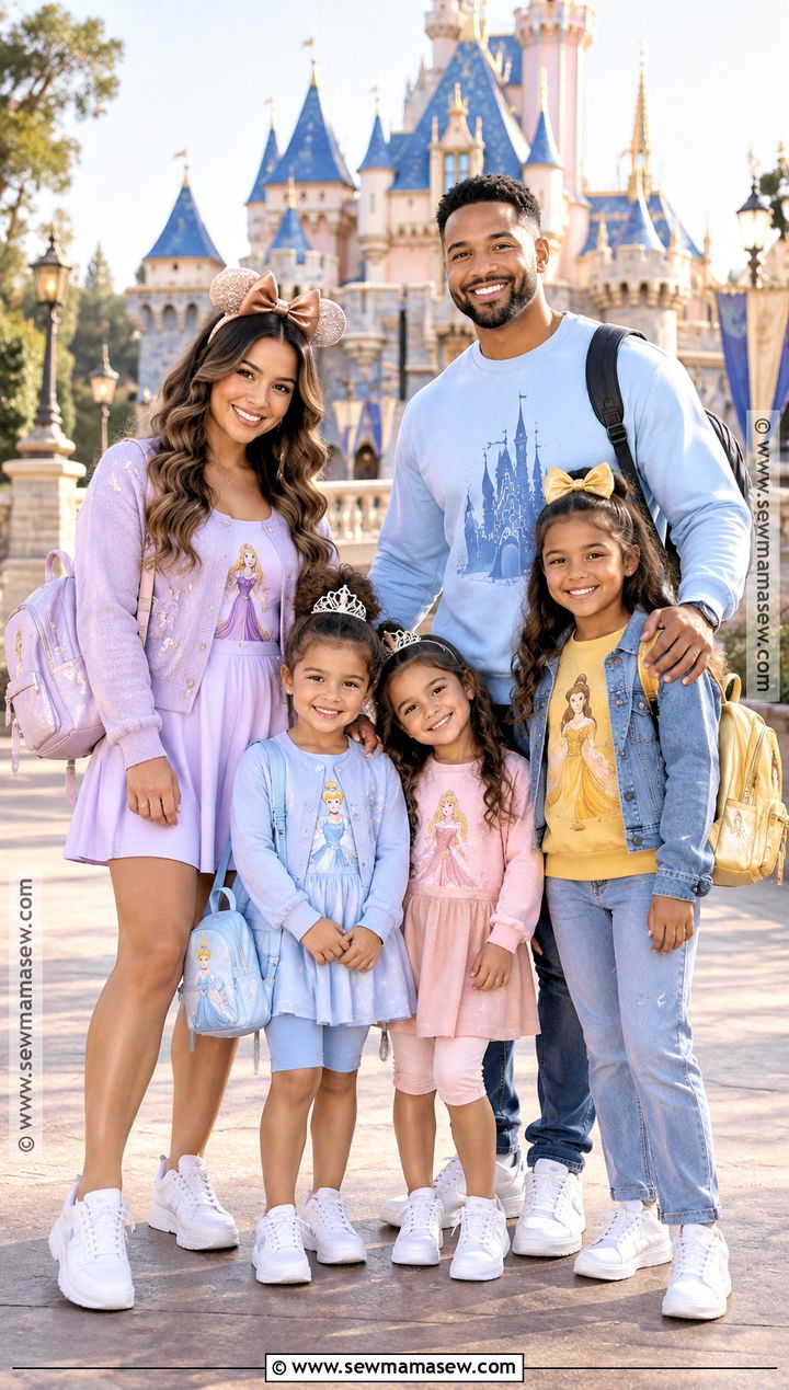 Disney Princess Disneyland Family Outfit - 15 disneyland family outfits fall