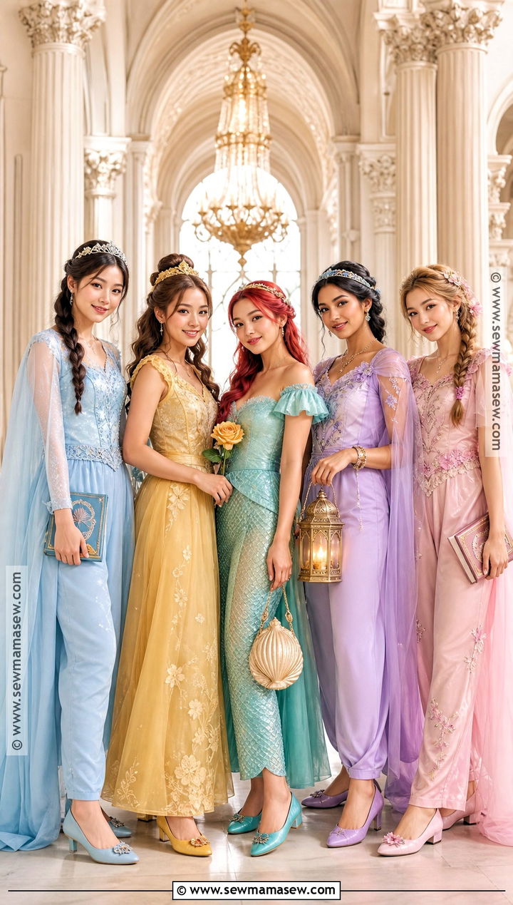 Disney Princess Friend Group Costume - 35 halloween costumes for friends