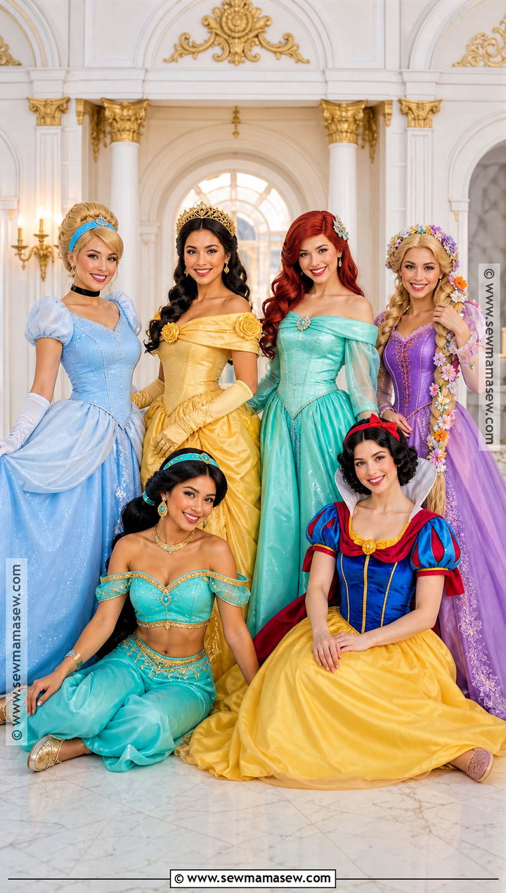 Disney Princess Group Costume - 30 iconic group costumes