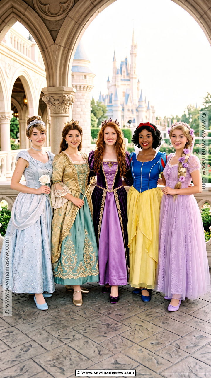 Disney Princess Group Costume - 35 girl group halloween costumes