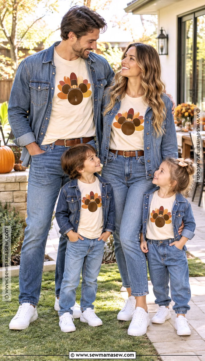 Disney Turkey Family Shirt Outfit - 15 disney family shirts thanksgiving