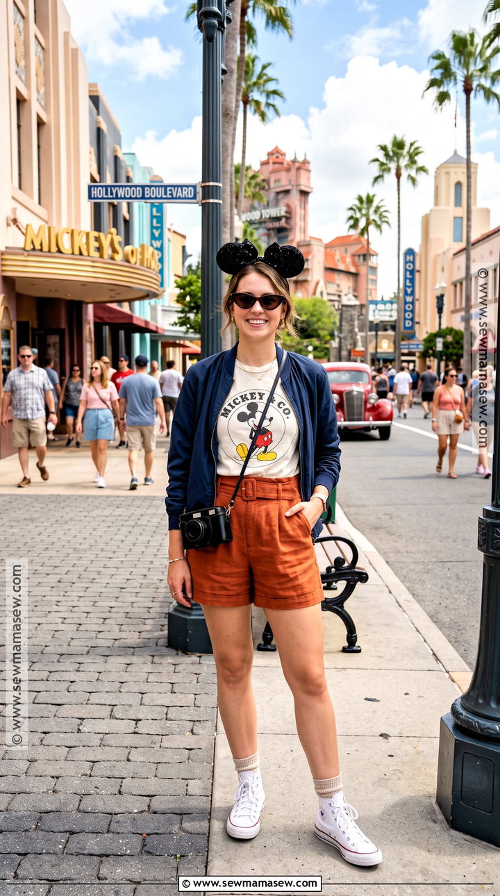 Disney World Hollywood Studios Retro Outfit - 15 disneyworld outfit november ideas
