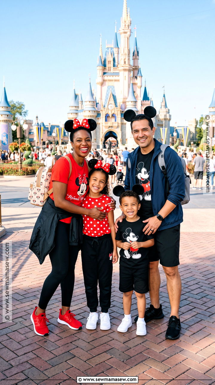 Disney World Matching Family Outfit - 15 disneyworld outfit november ideas