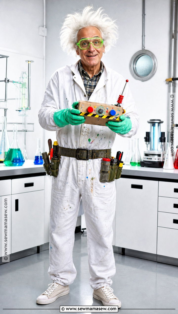 Doc Brown Costume - 35 80s halloween costumes