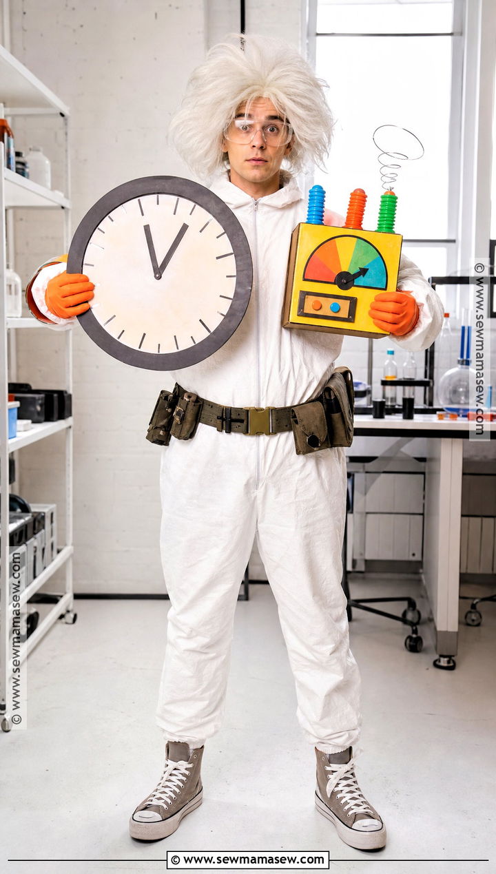 Doc Brown Science Nerd Costume - 40 nerd costume ideas