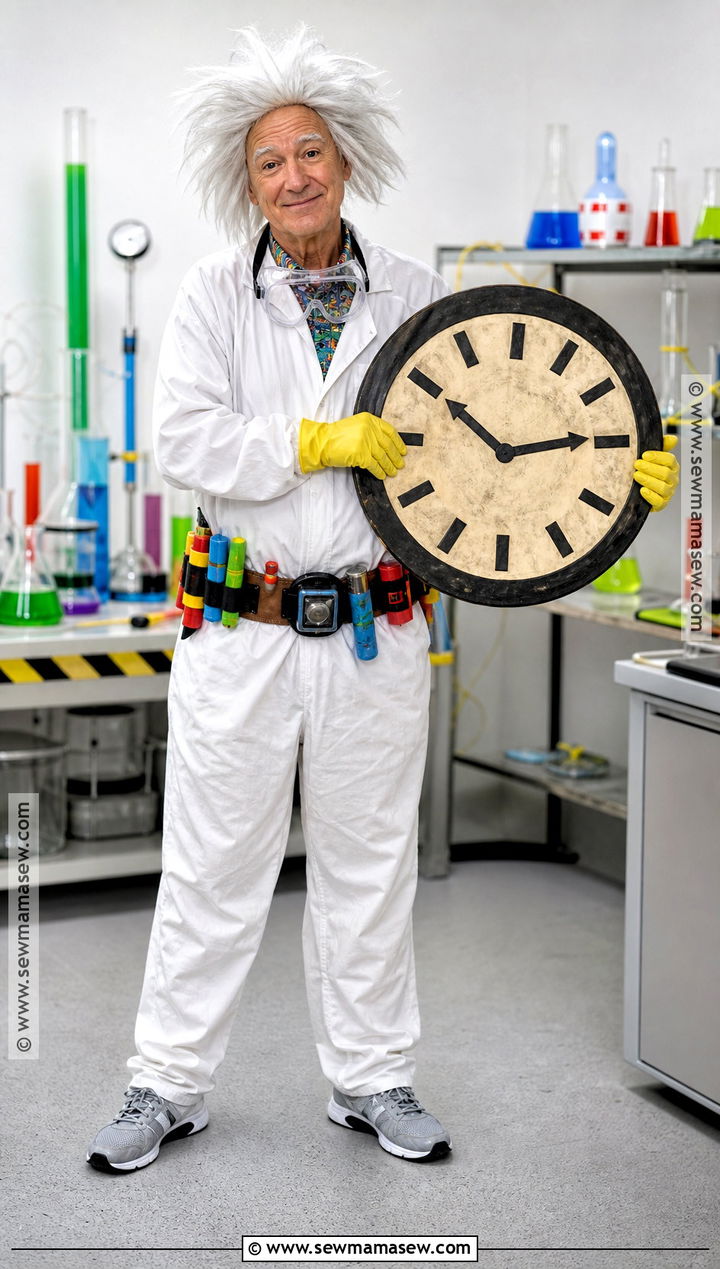 Doc Brown Scientist Movie Costume - 30 halloween costumes movies