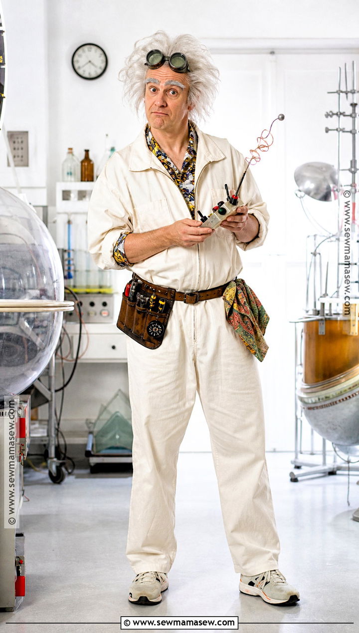 Doc Brown White Lab Costume - 35 Movie Characters To Dress Up As Ideas