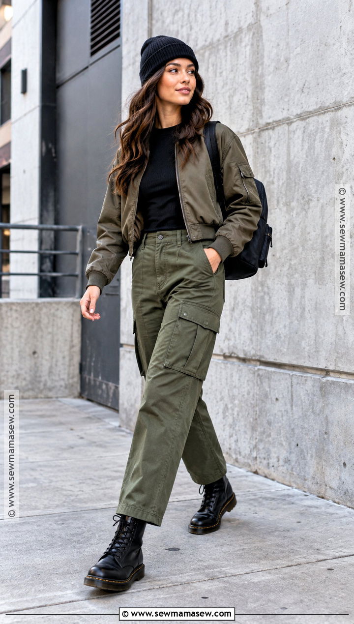 Doc Martens With Cargo Pants - 15 Fall Fashion With Doc Martens Ideas
