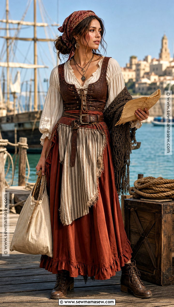 Dockside Pirate Cosplay - 30 pirate cosplay ideas for females