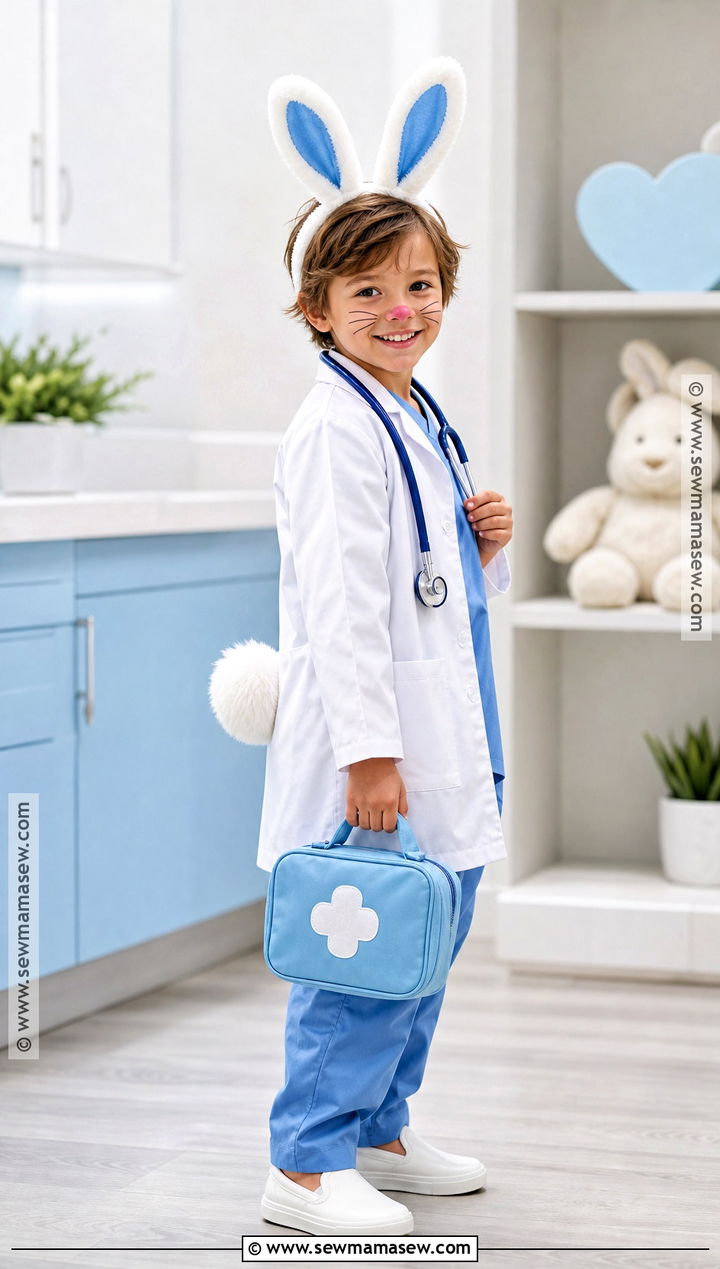 Doctor Bunny Costume - 30 bunny costume ideas for kids