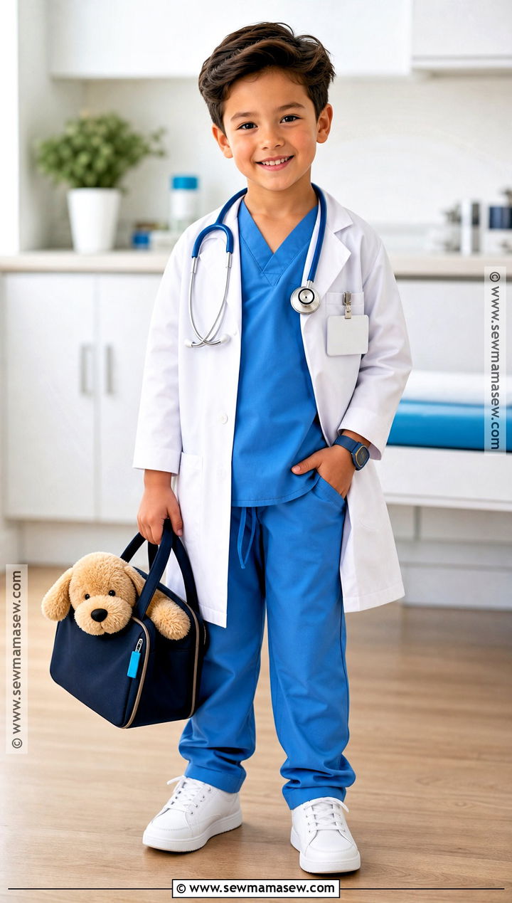 Doctor Costume With White Coat - 40 boys halloween costumes