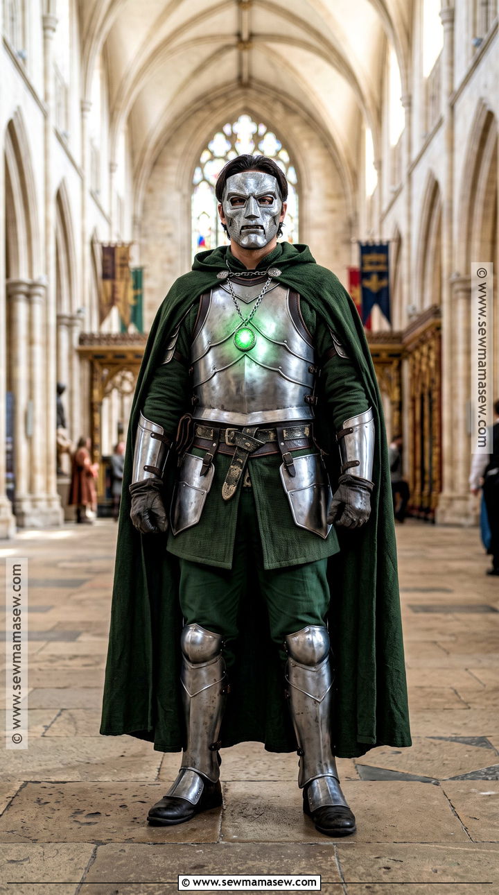 Doctor Doom Costume With Green Cloak - 30 marvel costume ideas