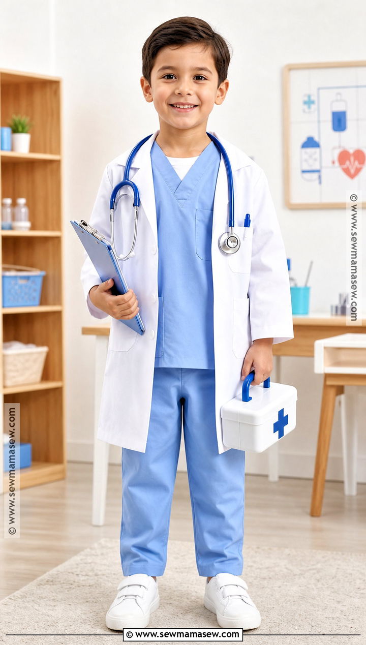 Doctor Fancy Dress Costume - 35 fancy dress costumes for kids