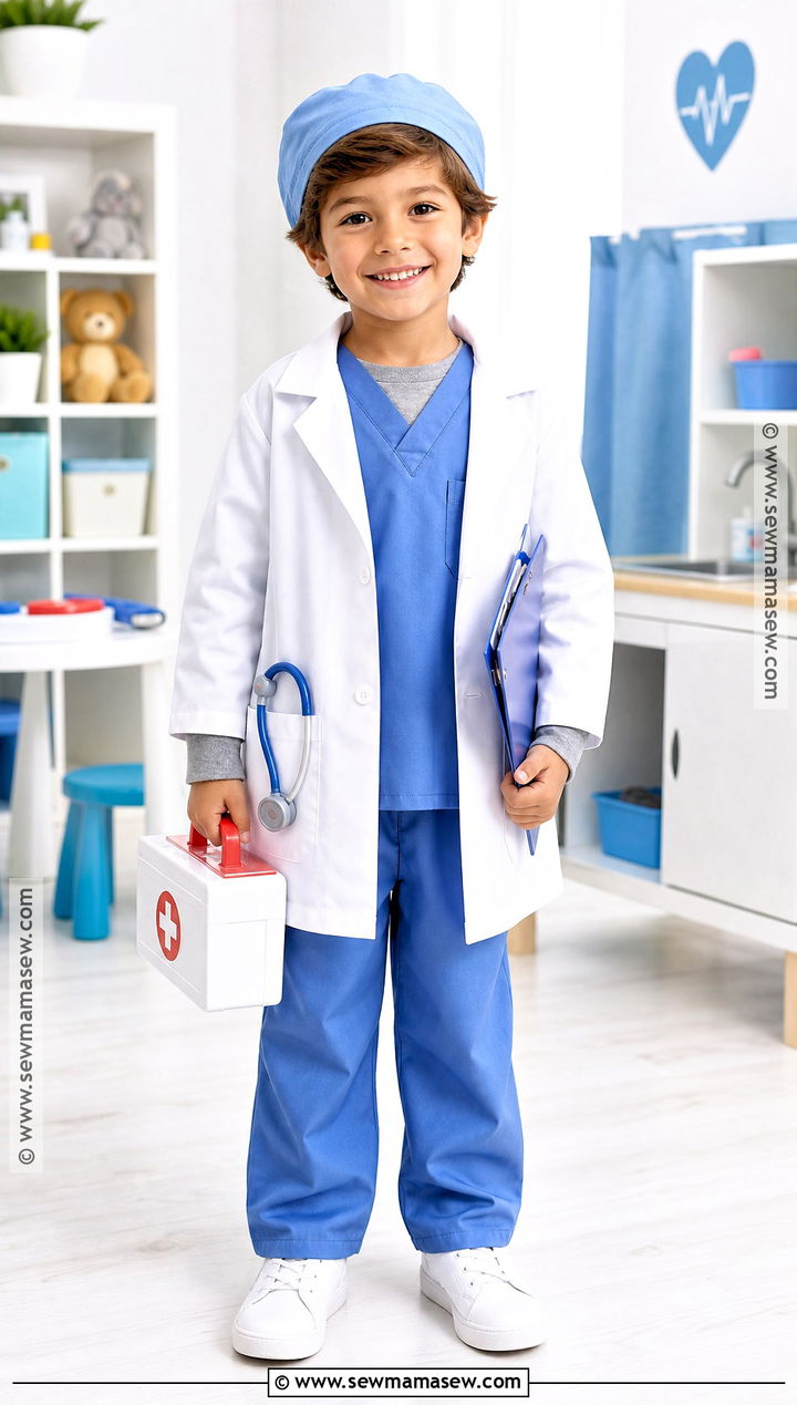 Doctor Kids Costume - 35 halloween kids costumes