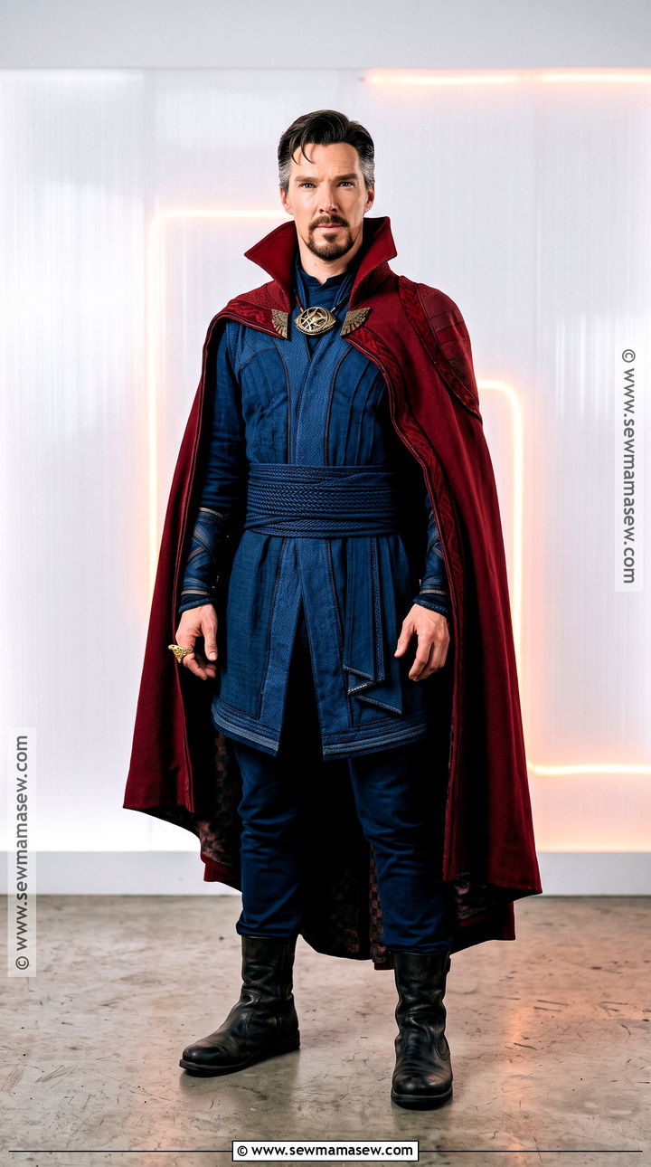Doctor Strange Costume With Blue Robe - 30 marvel costume ideas