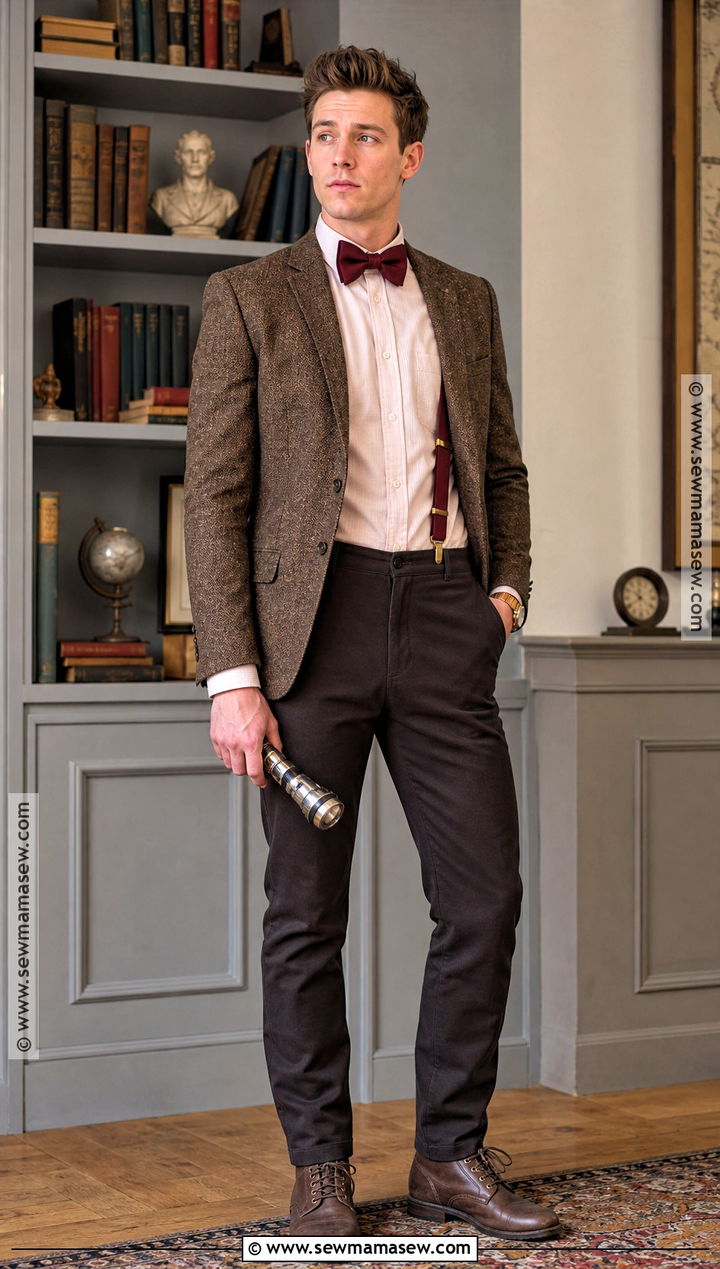 Doctor Who Cosplay With Bow Tie And Tweed Jacket - 35 simple cosplay ideas