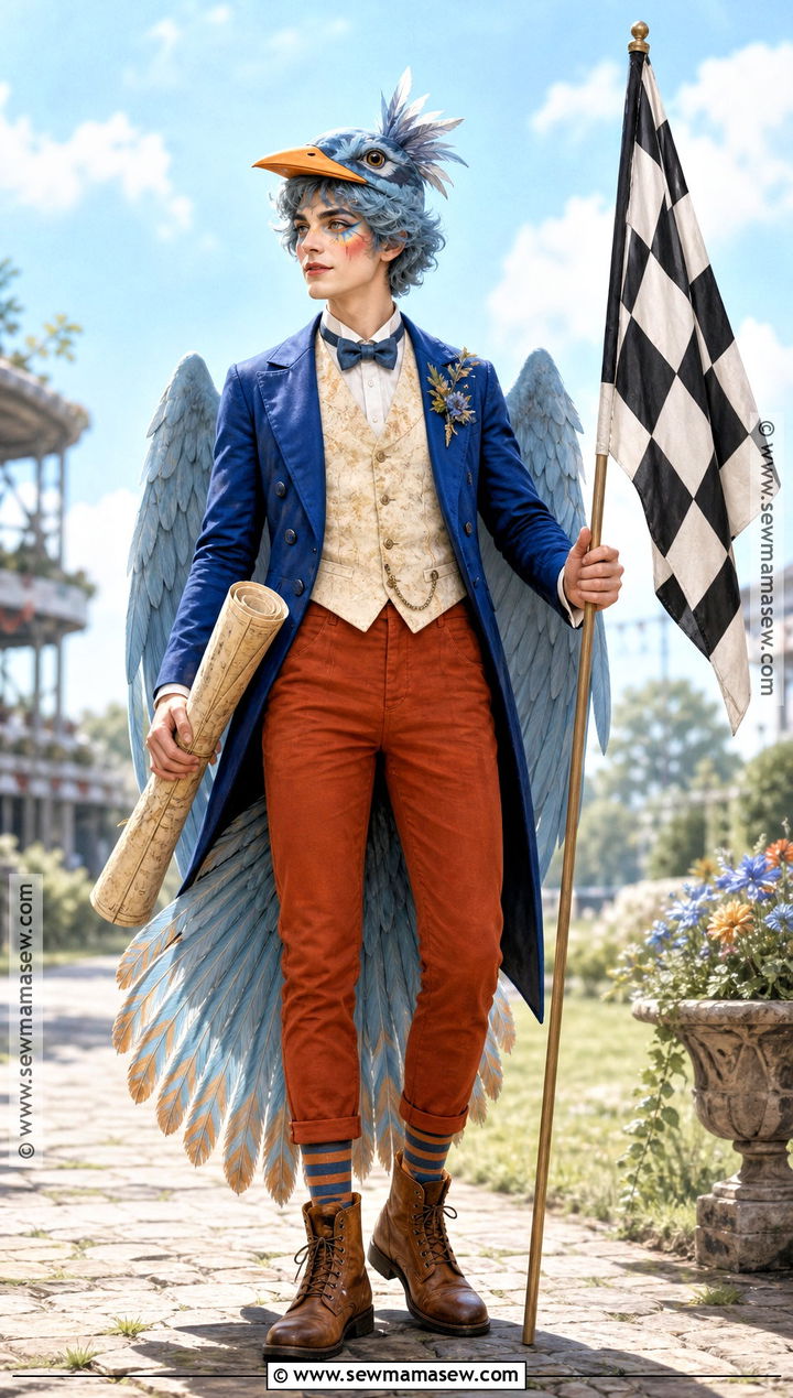 Dodo Bird Costume With Blue Coat - 35 alice in wonderland costume ideas