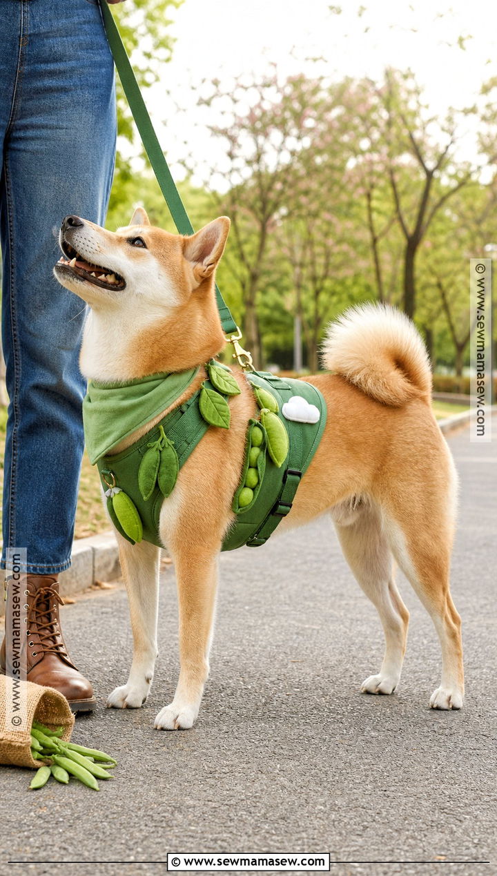 Dog Beanstalk Costume With Green Harness - 30 jack and the beanstalk costume ideas