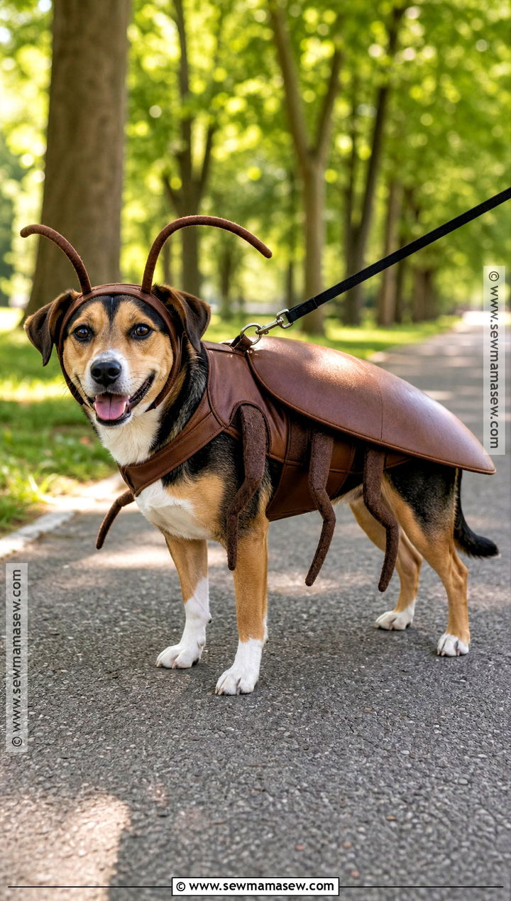 Dog Cockroach Costume - 30 Cockroach Costume Ideas