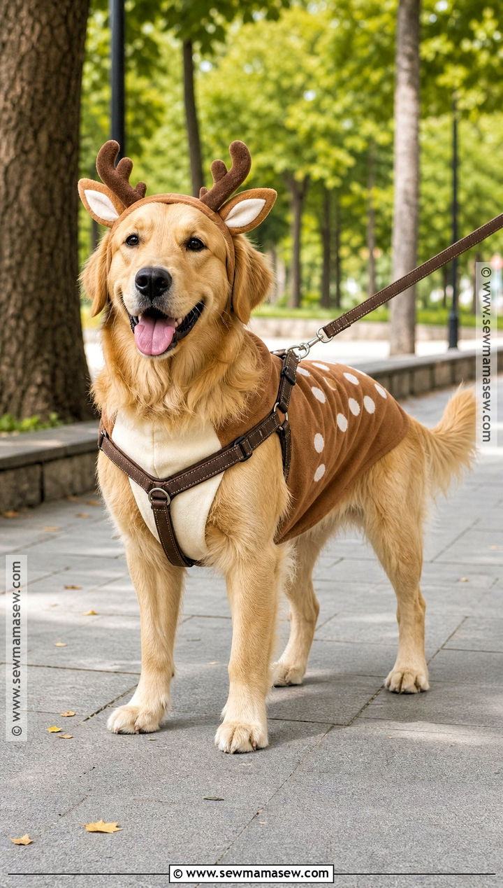 Dog Deer Costume - 30 Cute Deer Costume Ideas