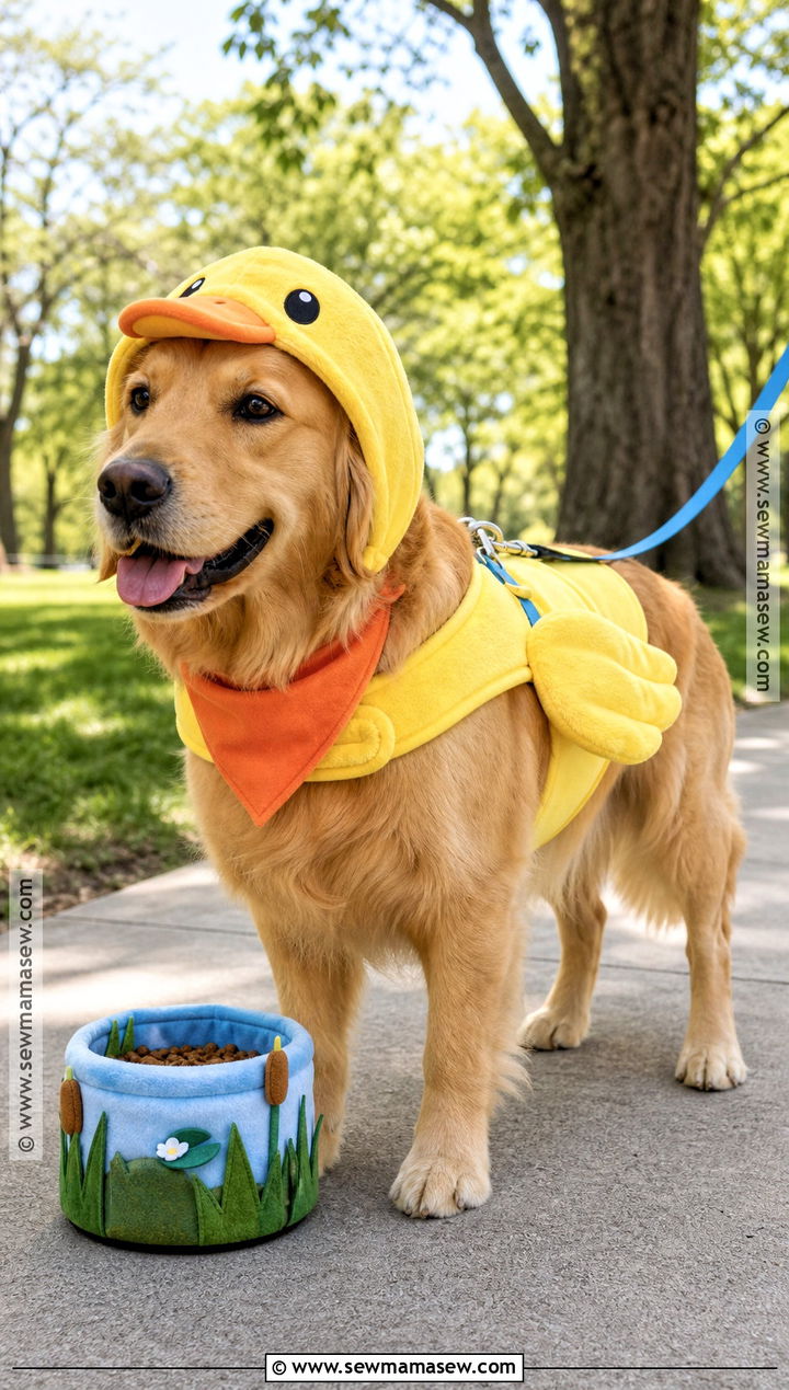 Dog Duck Costume - 35 duck costume ideas