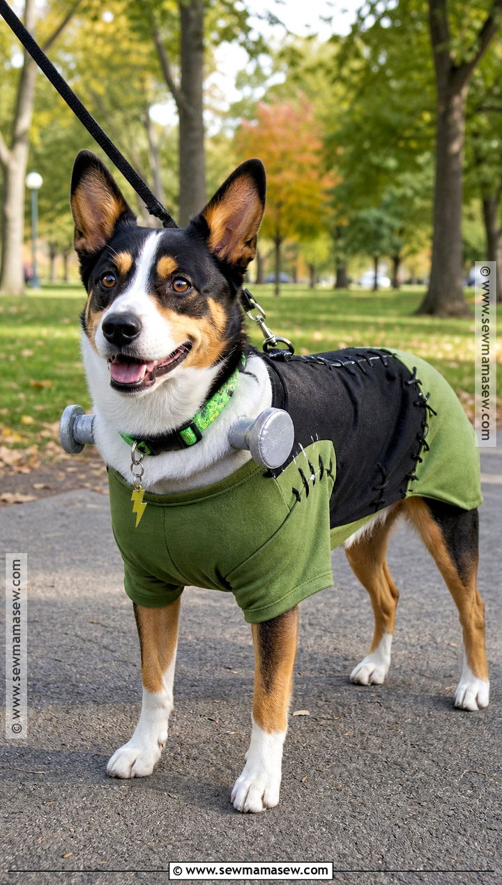 Dog Frankenstein Costume - 45 frankenstein costume ideas