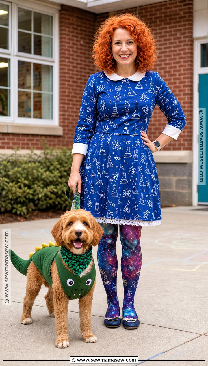 Dog Liz Lizard Costume - 30 Magic School Bus Costume Ideas