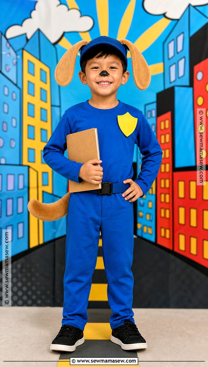Dog Man Costume - 35 kids book character costumes