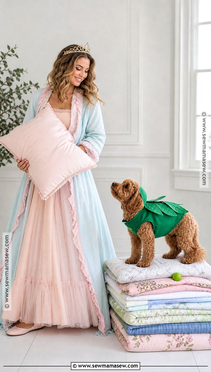 Dog Princess And The Pea Costume - 30 princess and the pea halloween costume ideas