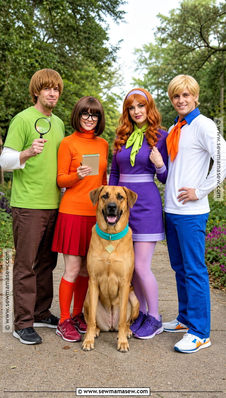 Dog Scooby And Mystery Inc Owners Costume - 40 scooby doo halloween costumes