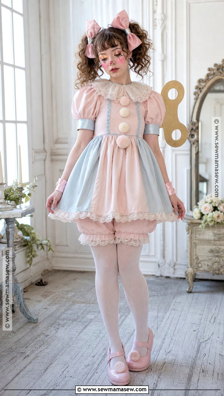 Doll Clown Costume - 30 Cute Clown Costume Ideas for Women